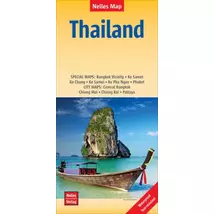 Cartographia Thaiföld térkép Nelles 9783865741301