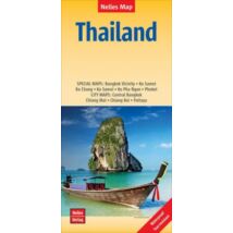 Cartographia Thaiföld térkép Nelles 9783865741301