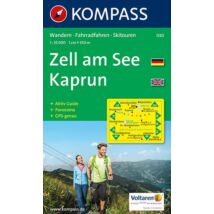 Cartographia K 030 Zell am See - Kaprun turistatérkép 9783854912378