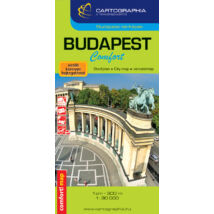 Cartographia Budapest Comfort térkép (laminált) 9789633526125