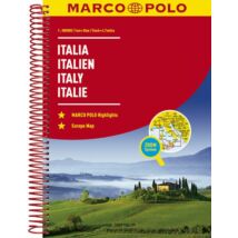 Cartographia Olaszország atlasz 9783829736855