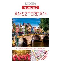 Cartographia Amszterdam felfedező útikönyv térképpel 9786155663383