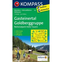 Cartographia K 40 Gasteinertal/ Goldberggru turistatérkép 9783850267335
