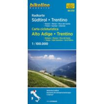 Cartographia Dél-Tirol kerékpáros térkép 9783850006774