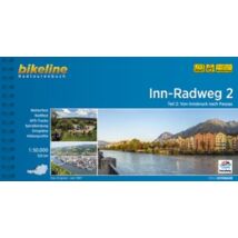 Cartographia Inn kerékpáros kalauz 2.  Innsbruck - Passau - Esterbauer - 9783850008013