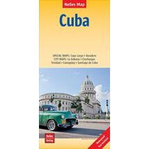 Cartographia Kuba térkép 9783865745330
