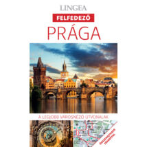 Cartographia Prága felfedező útikönyv térképpel 9786155663581