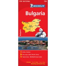 Cartographia Bulgária térkép (739) 9782067174078