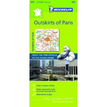 Cartographia Párizs 50 km-es környéke térkép (101) 9782067217706