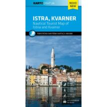 Cartographia Isztria, Kvarner-öböl turisztikai és hajózási térkép 3830048521154