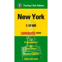 Cartographia New York city zsebtérkép 9788836569137