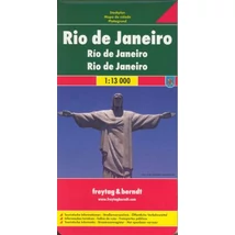 Cartographia Rio de Janeiro várostérkép (Freytag) 9783707906455