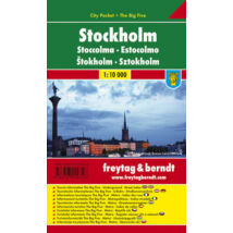 Cartographia Stockholm City Pocket térkép 9783707909326