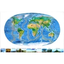 Cartographia Föld felszíne - fóliás ív 