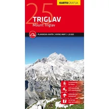 Cartographia Triglav turistatérkép 3830048523677