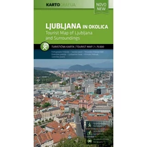 Cartographia Ljubljana és környéke turistatérkép 3830048521086