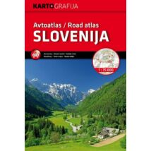 Cartographia Szlovénia autóatlasz 9789619329320