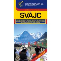 Cartographia Svájc útikönyv 9789633521694