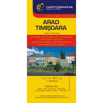Cartographia Arad, Temesvár várostérkép 9789633531518
