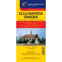 Cartographia Kolozsvár, Nagyvárad várostérkép 9789633531587