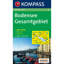 Cartographia K 1C Bodensee turistatérkép 9783850267212