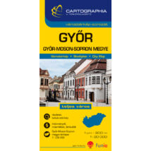 Cartographia Győr várostérkép (+Győr-Moson-Sopron megye térképe) 9789633526842