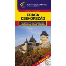 Cartographia Prága, Csehország útikönyv 9789633524275