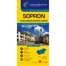 Cartographia Sopron várostérkép (+Győr-Moson-Sopron megye térképe) 9789633526910