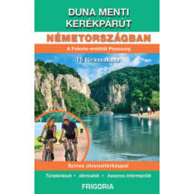 Cartographia Duna menti kerékpárút Németországban útikönyv 9789639586352