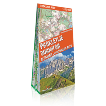 Cartographia Prokletije, Durmitor, Albán- és Montenegrói Alpok trekking térkép 9788361155430