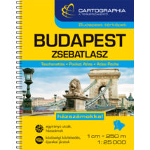 Cartographia Budapest zsebatlasz 9789633526606
