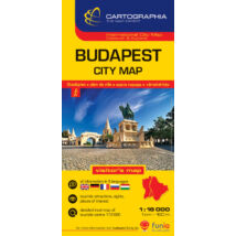 Cartographia Budapest City térkép 9789633528020