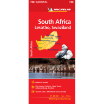 Cartographia Afrika-Dél térkép - 0748 Michelin 9782067229013