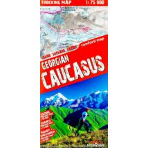 Cartographia Grúz Kaukázus trekking térkép 9788361155713
