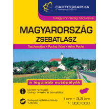 Cartographia Magyarország zsebatlasz 9789633526385