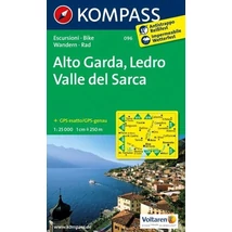 Cartographia K 096 Alto Garda / Val di Ledro turistatérkép 9783850264921