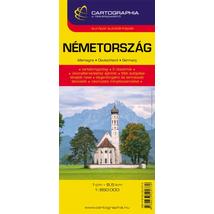 Cartographia Németország autótérkép 9789633524770