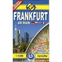 Cartographia Frankfurt am Main zsebtérkép 9788375460445