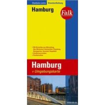 Cartographia Hamburg várostérkép 9783827923592