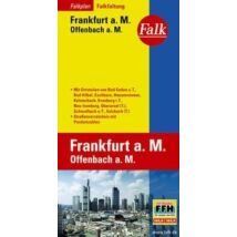 Cartographia Frankfurt am Main/Offenbach térkép 9783884451458