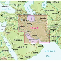 Cartographia Irán térkép 9783865740489