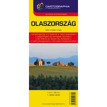Cartographia Olaszország térkép 9789633529720