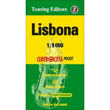 Cartographia Lisszabon city zsebtérkép 9788836573356