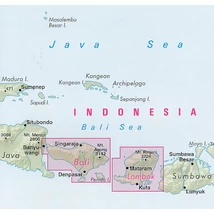 Cartographia Indonézia, Bali, Lombok térkép 9783865745095
