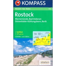 Cartographia K 735 Rostock - Warnemünde - Bad Doberan turistatérkép 9783854916864