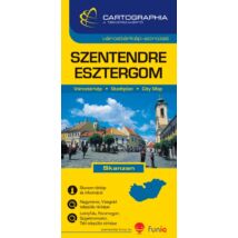 Cartographia Szentendre, Esztergom várostérkép 9789633526941