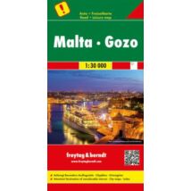 Cartographia Málta, Gozo térkép (Freytag) 9783707916744