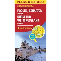 Cartographia Oroszország, Ukrajna, Fehéroroszország térkép 9783829738415