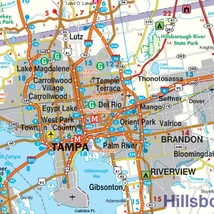 Cartographia Florida térkép (Freytag) 9783707914320