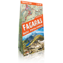 Cartographia Fogarasi-havasok, Bucsecs-hegység, Királykő-hegység trekking térkép 9788361155751